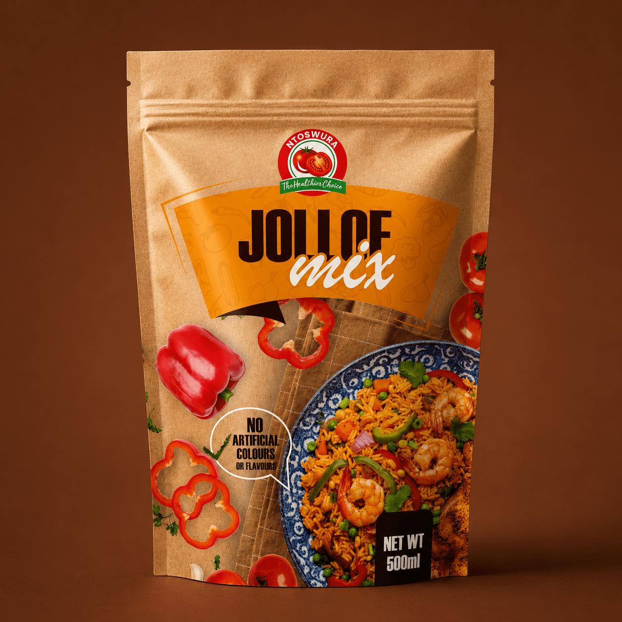 Ntoswura Jollof Mix - Premium Ghanaian Cooking Essential